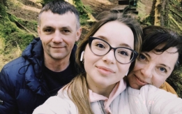 A Ukrainian family is looking for housing